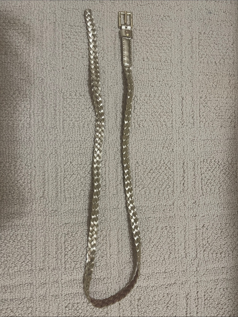 Lilly Pulitzer gold belt 39” excellent condition